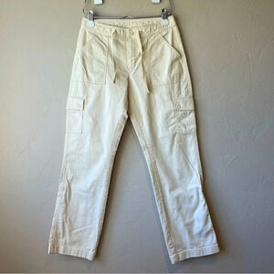 ll bean Favorite Fit Adjustable Capri 4 Cargo Tan Minimalist Chino Casual costal